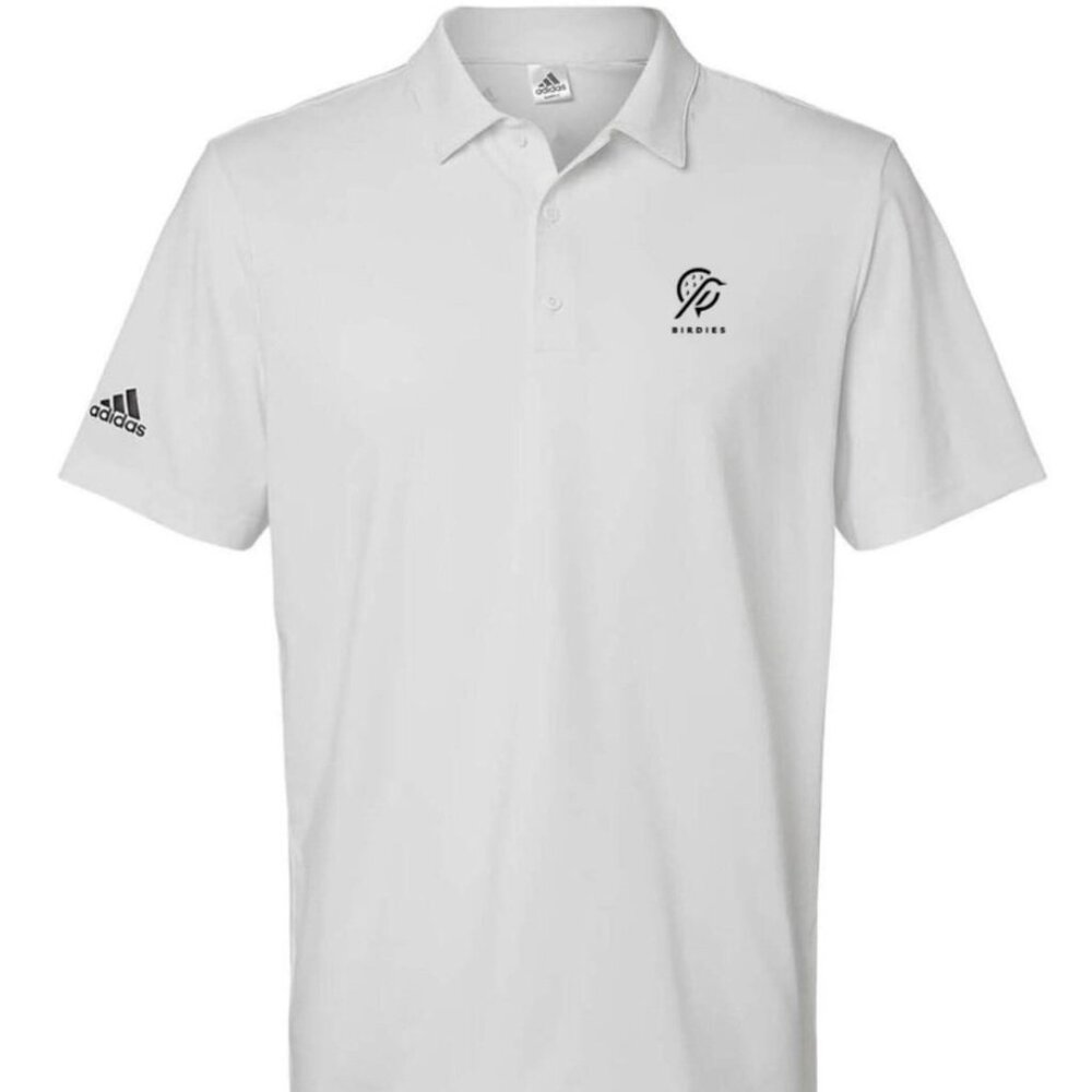 Adidas Men's White Ultimate Solid Polo